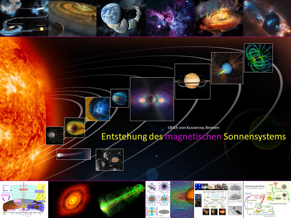 Titelbild Entstehung des magnetischen Sonnensystems